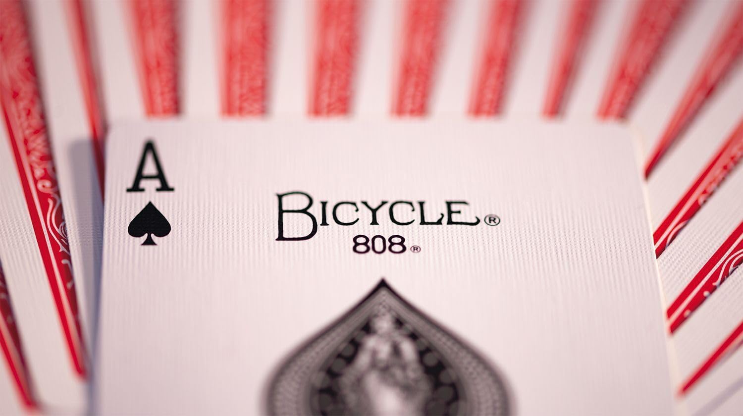 Close of Bicycle Playing Cards (Red) - Poker Cards UK