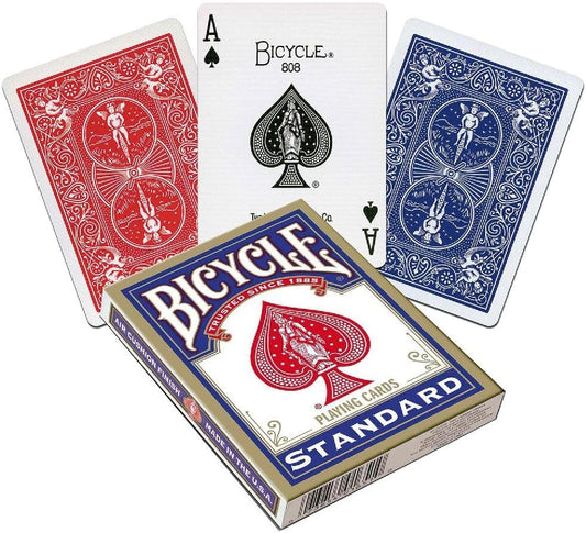 Bicycle Playing Cards (Blue and Red) - Poker Cards UK