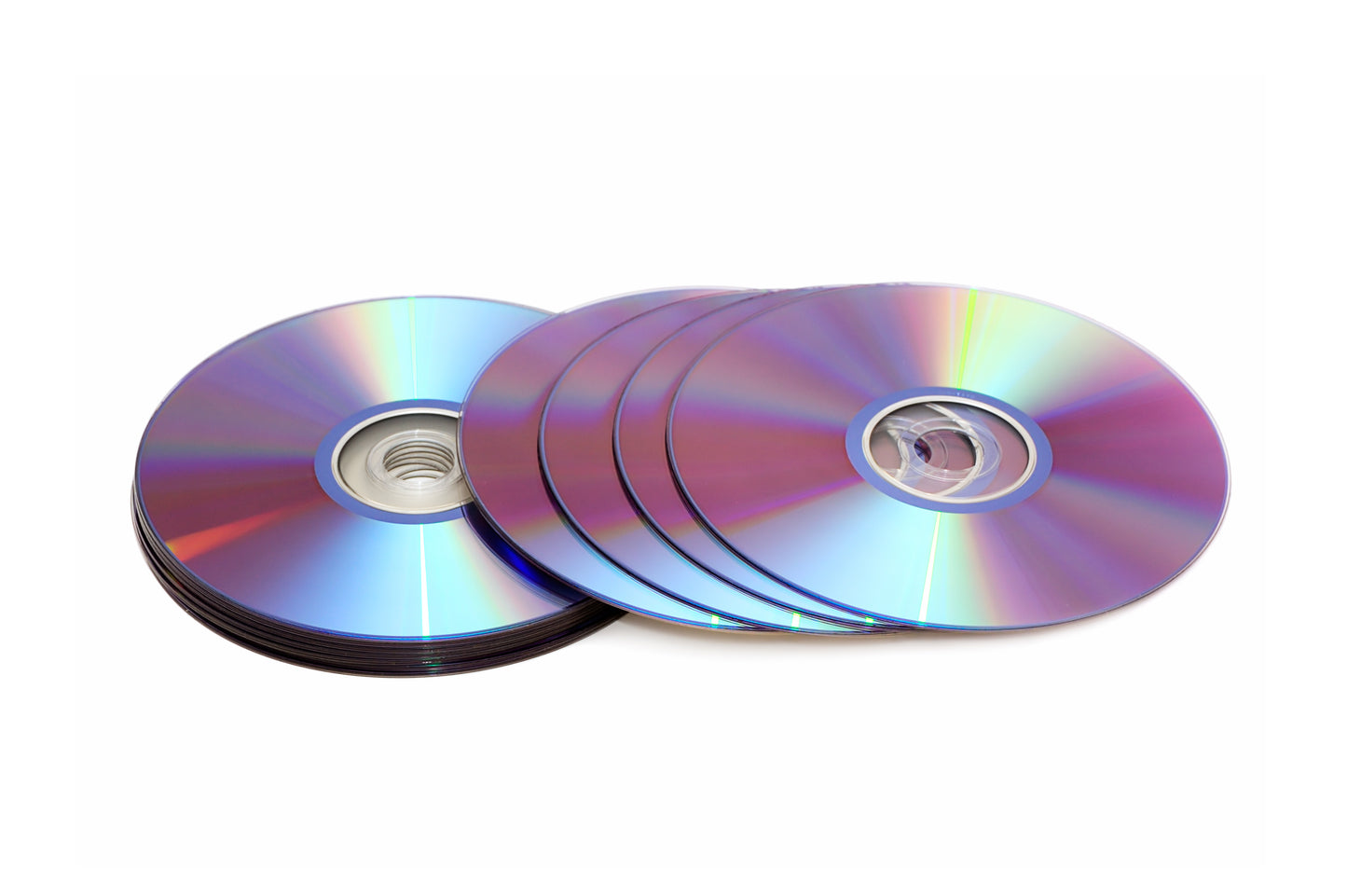 Blank CDs for burning data and music